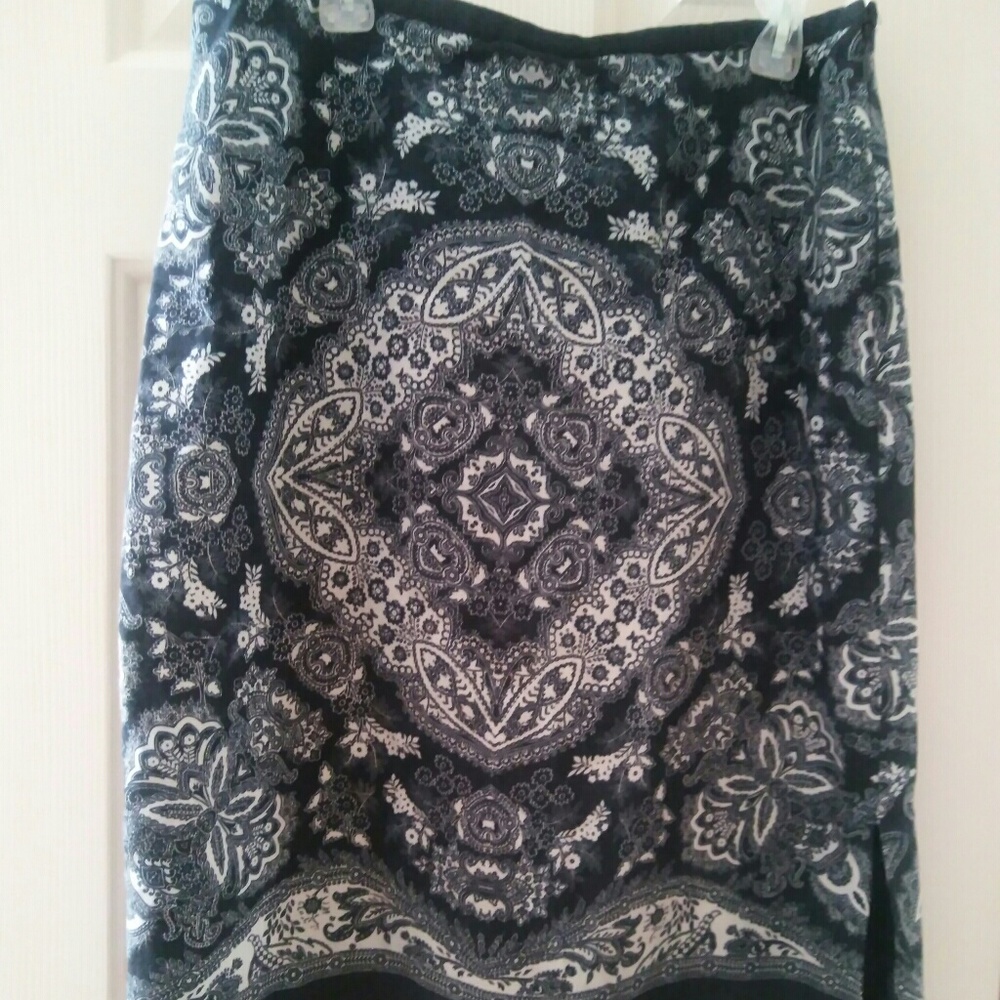 Loft A line skirt